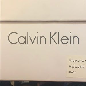 Calvin Klein heel Boots